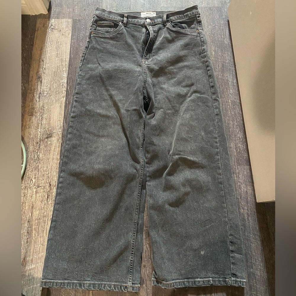 Ardene Charcoal Relaxed Fit Jeans